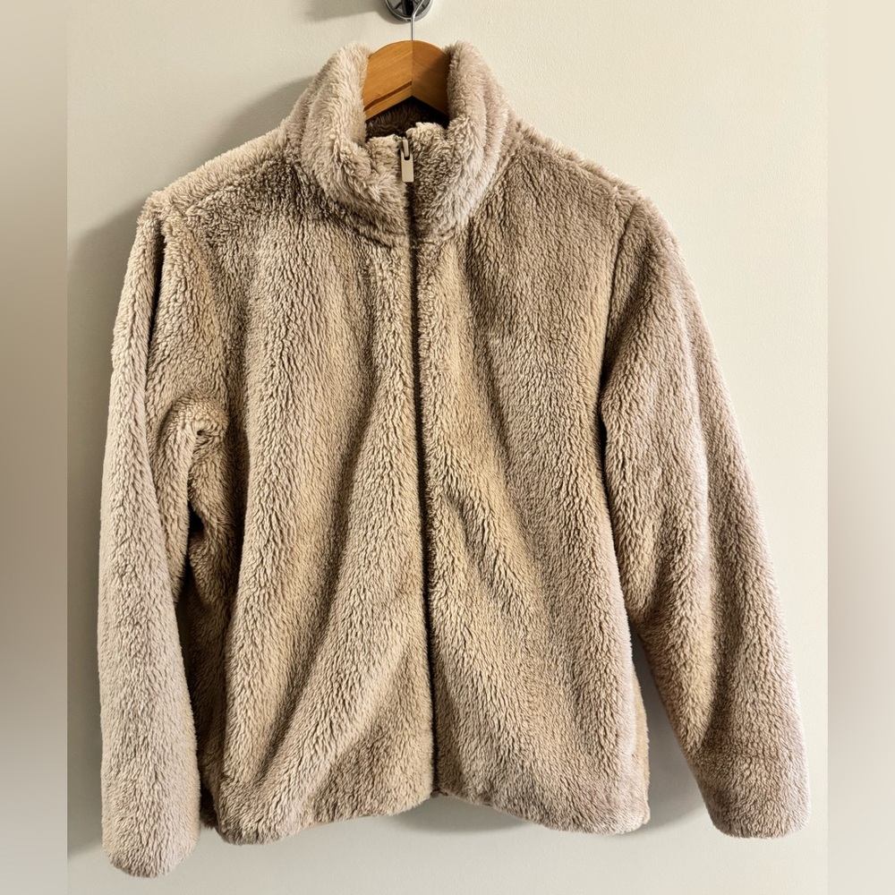 Uniqlo Fluffy Yarn Fleece Full Zip Jacket